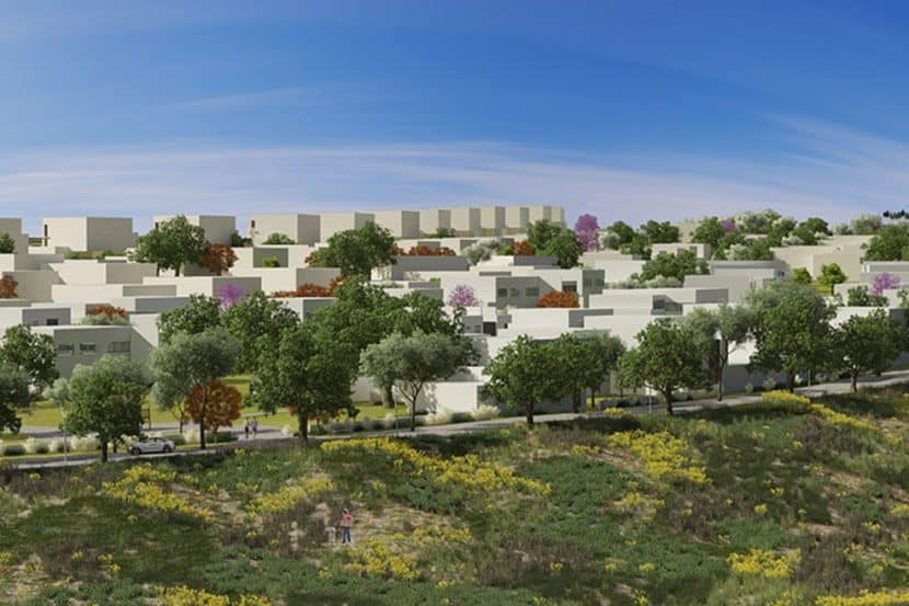 שכונת רקפות בבאר שבע // הדמיה: מליס אדריכלים