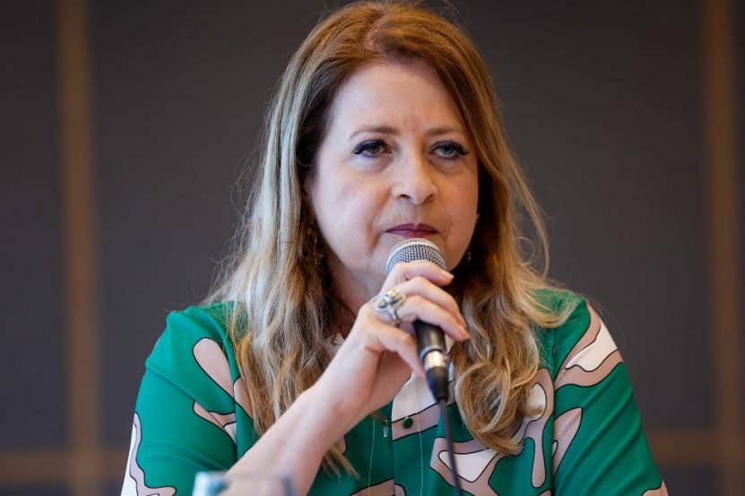 נחמה בוגין בכנס הטובים ביותר של אתר מגדילים // צילום: דרור סיתהכל