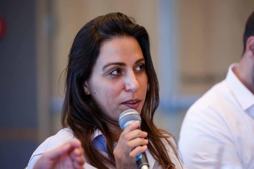 רונית אשד לוי בכנס הטובים ביותר של אתר מגדילים // צילום: דרור סיתהכל