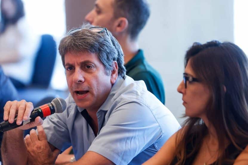 עו"ד גיא פרבמן בכנס הטובים ביותר של אתר מגדילים // צילום: דרור סיתהכל