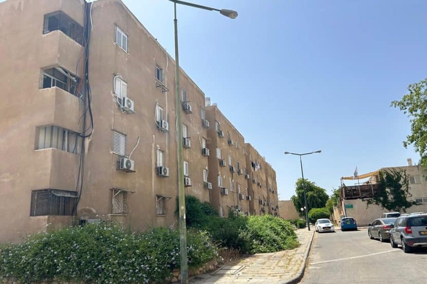 רחוב סיני בשכונה ה' בבאר שבע // צילום: אדריכלים V.s.o.c