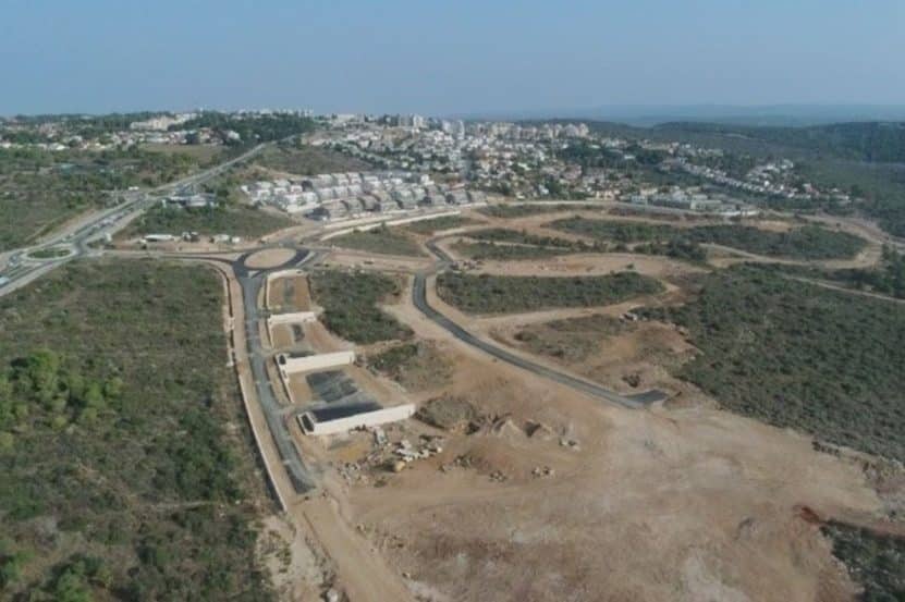 מבט על פארק היין זיכרון יעקב // צילום: איי שטרן חברה מפתחת