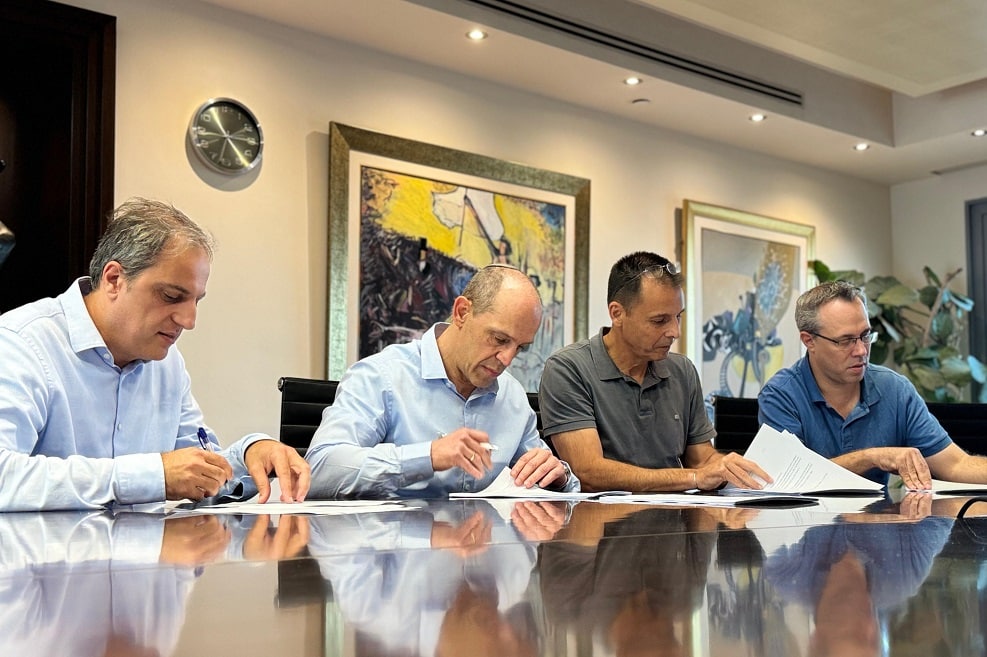 מימין: ארז מגדלי, רונן אגסי, יאיר קפלן ומשה עמר // צילום: גורי אבנר כלב