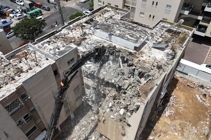 פרויקט אנה בבת ים // צילום:  לביא תצלומי אוויר