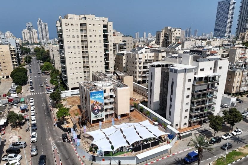 פרויקט אנה בבת ים // צילום:  לביא תצלומי אוויר