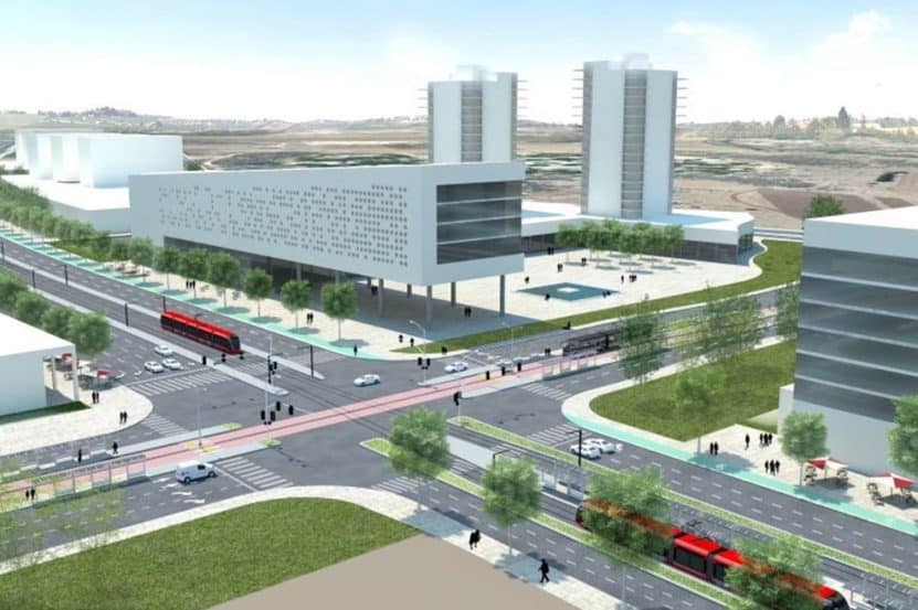 תוכנית קרית אתא צפון // הדמייה: דב קורן ואורי הורביץ