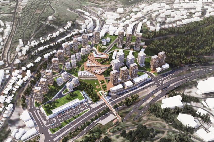 מתחם נוף לכרמל, יקנעם // אדריכלות והדמיה: נוי לזרוביץ