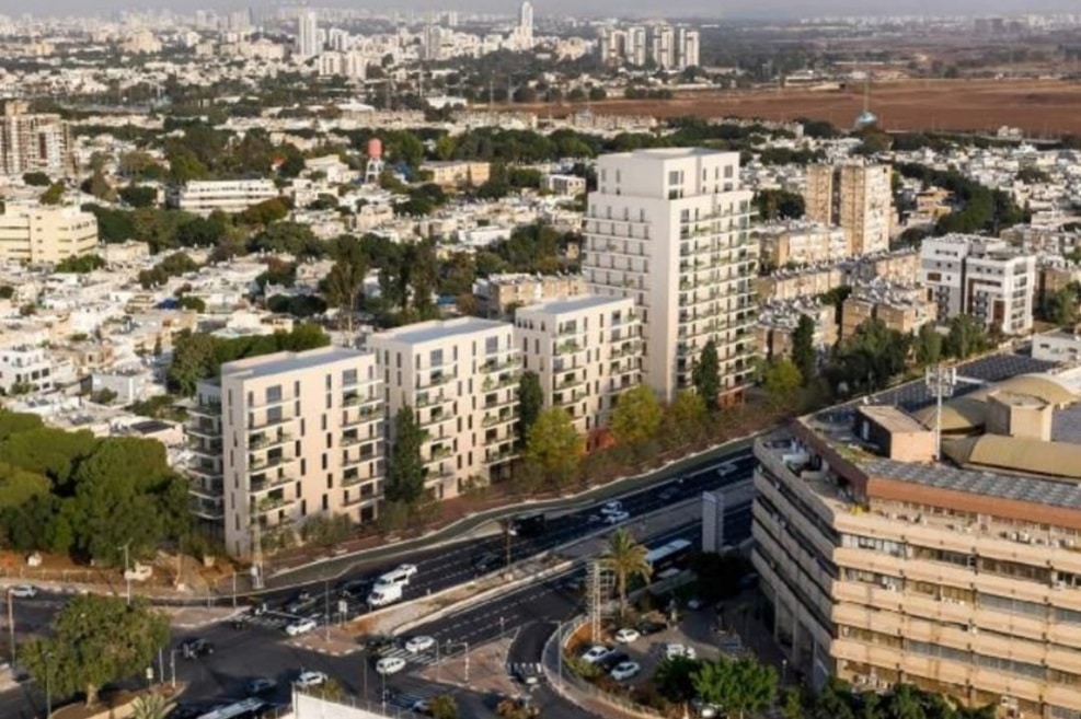 התחדשות מורדות עצמון // הדמייה: משרד ענת פיק אדריכלות ובינוי ערים