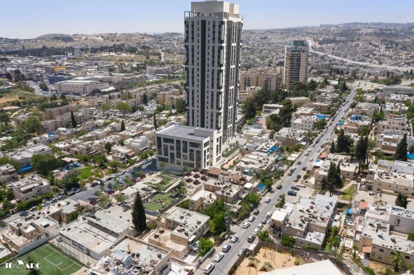 שכונת גוננים בירושלים // הדמייה: איל איצקין אדריכלים ואמציה אהרנסון אדריכלים