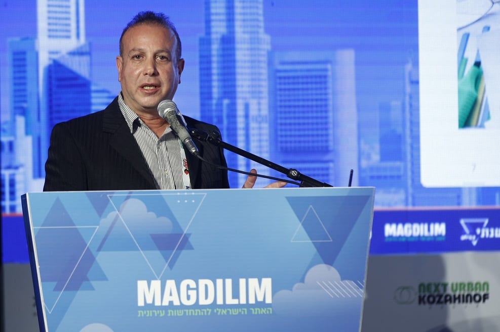 דורון סייג בכנס הנדל"ן השנתי של אתר מגדילים // צילום: דרור סיתהכל