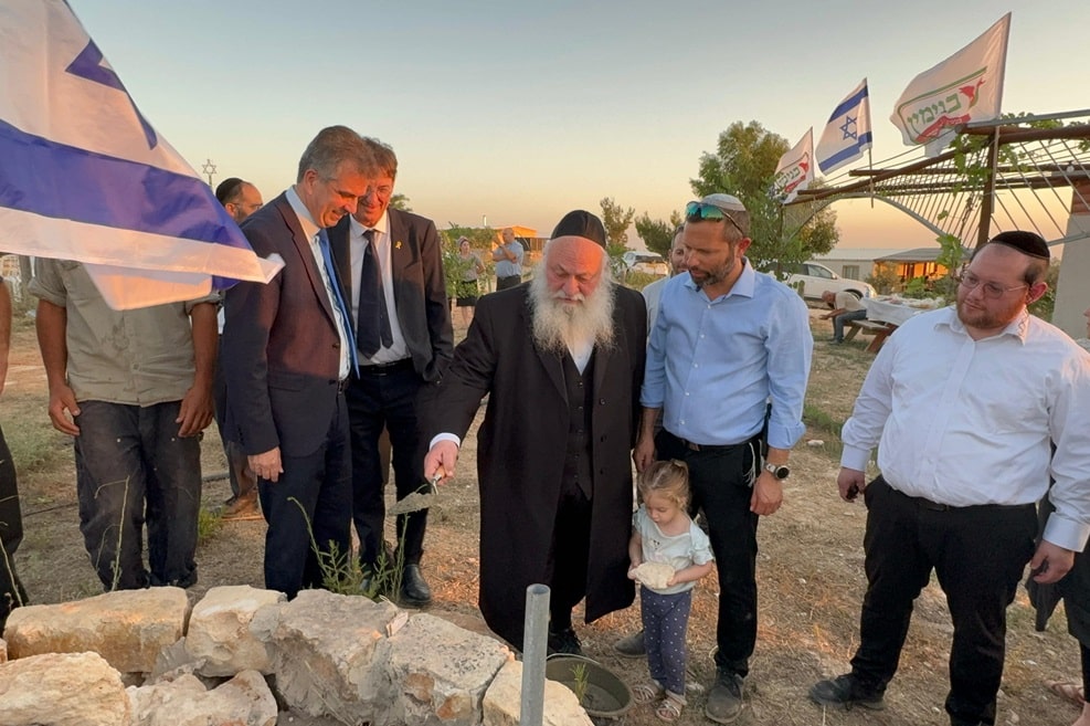 שדה אפרים // צילום: דוברות שר הבינוי והשיכון