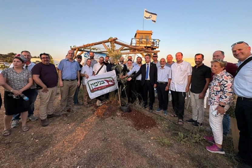 שדה אפרים // צילום: דוברות שר הבינוי והשיכון