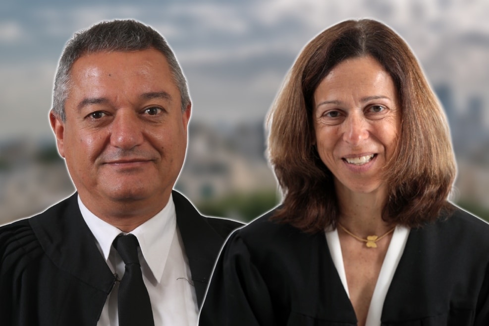 מימין: השופטת רות רונן והשופט חאלד כבוב // צילום: הרשות השופטת | Depositphotos
