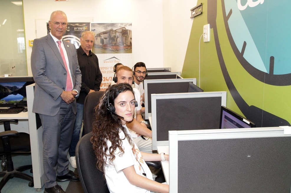חמ"ל השיפוצים הראשון // צילום: אלון תלמי