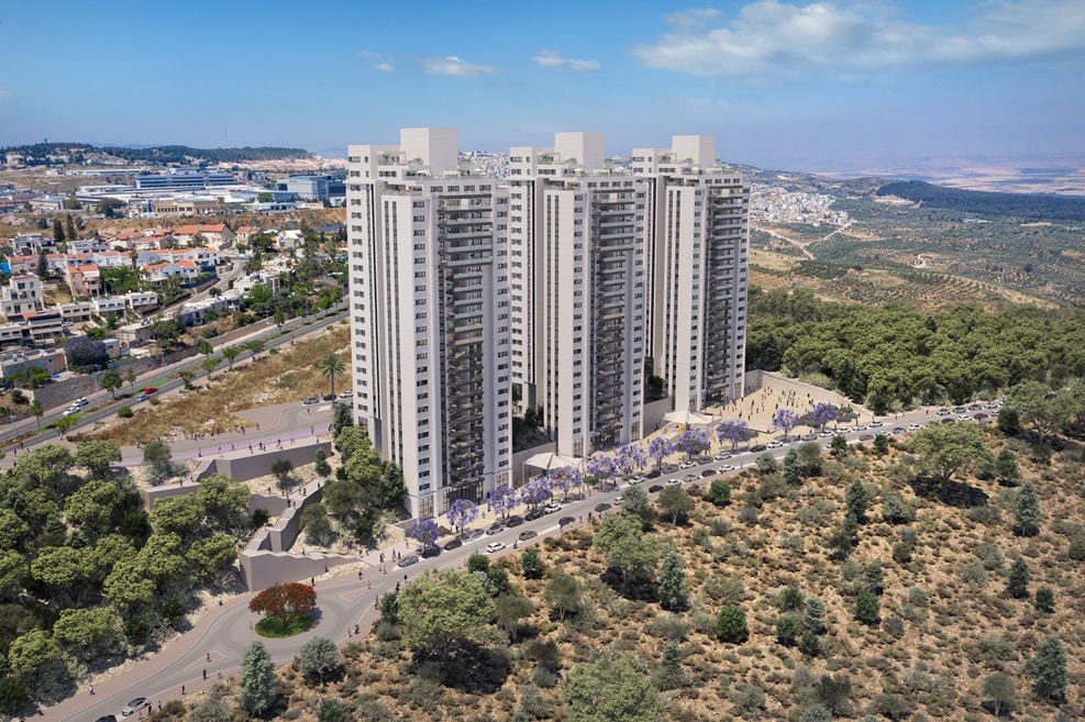 היישוב בני עי"ש // הדמיה: בני עי"ש