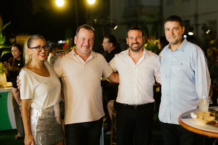 מימין: חמי שאול, שי קינן, דן פרנס ויולי סלפוי // צילום: נאו מדיה
