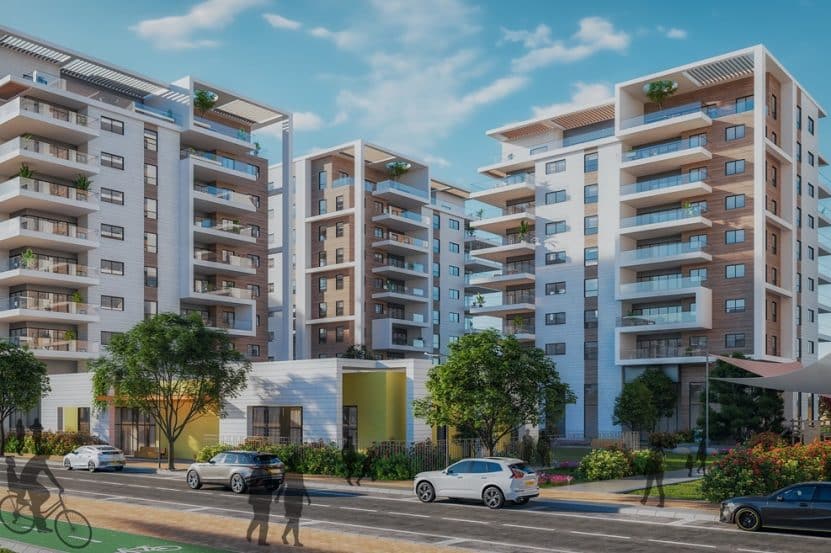 שכונת הדרי שרון, כפר יונה // הדמיה: רועי כהן סטודיו סנאפשוט
