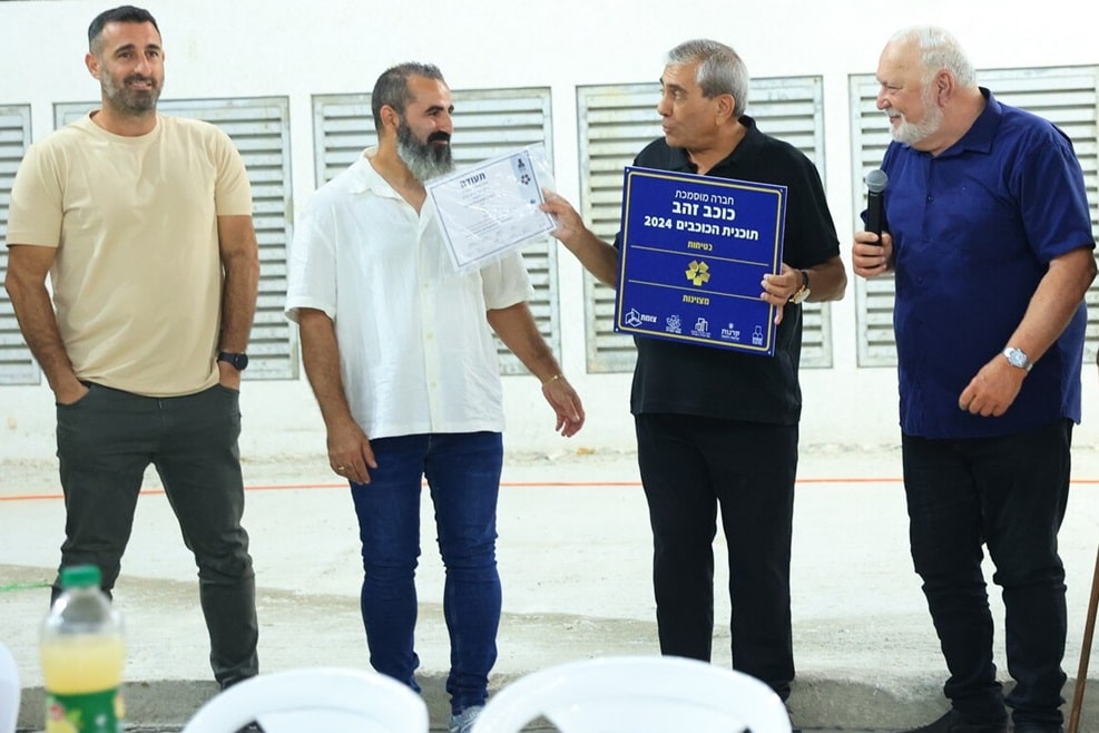 מימין: אינג' מתי רביבי, יגאל דמרי, חיר חמוד, ציקו בן אריה // צילום: סול ארט צלמים