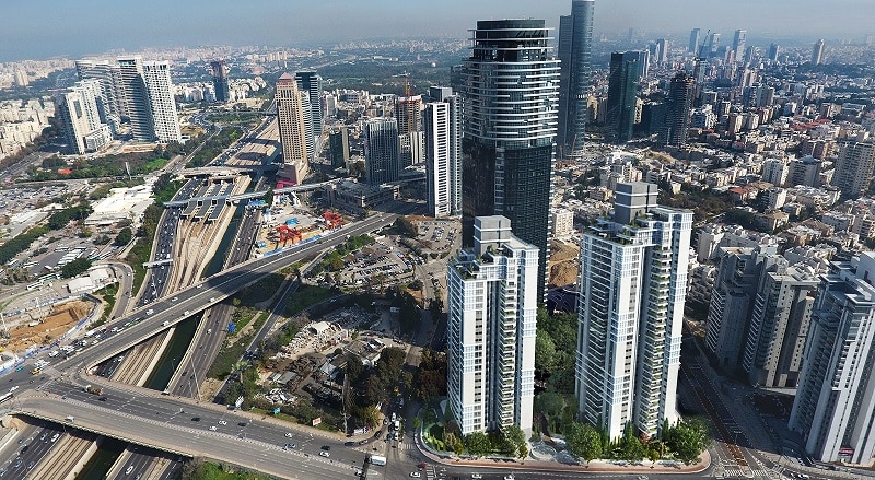 פרויקט ערבי נחל גבעתיים // הדמיה: סנפצוט & כהן סטודיו