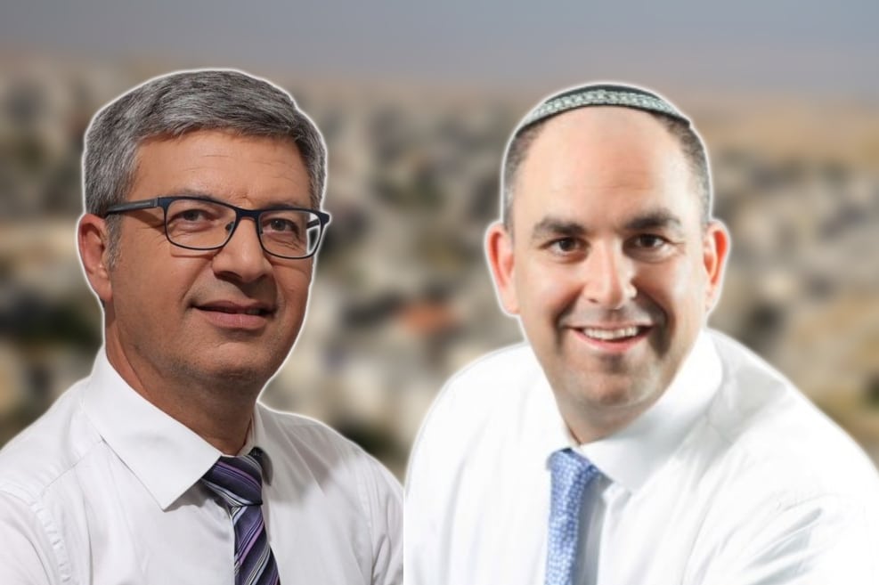 מימין: יאיר רביבו // צילום: עיריית לוד | מיכאל וידל // עיריית רמלה | Depositphotos