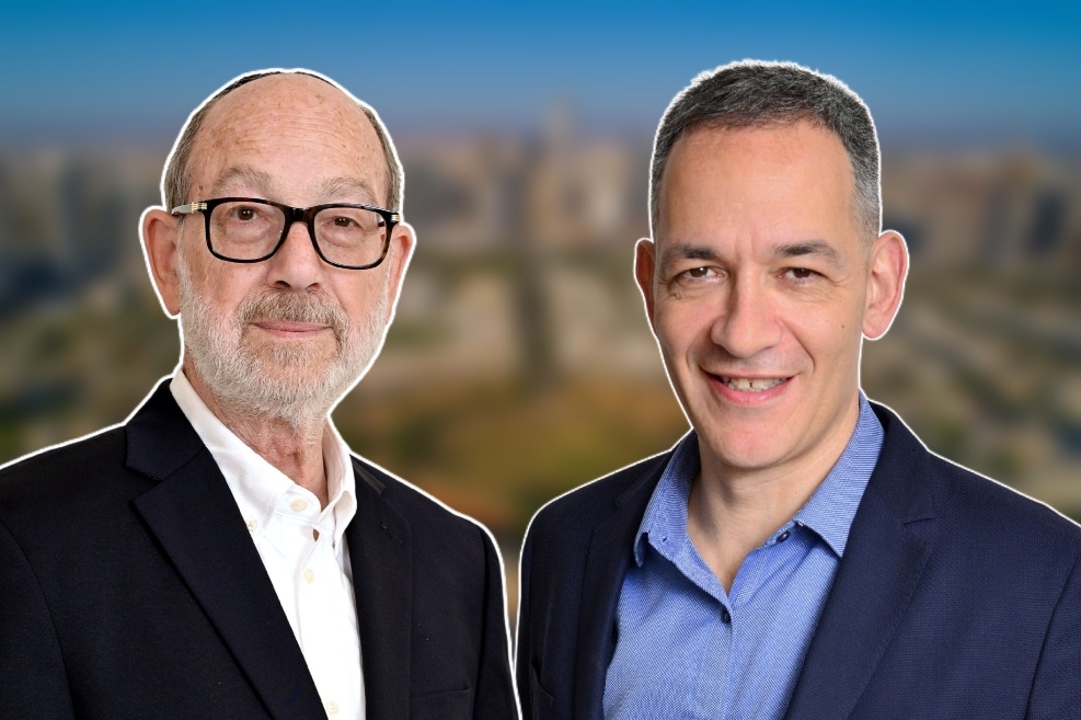 מימין: רון אבידן והרשי פרידמן // צילום: תמר מצפי