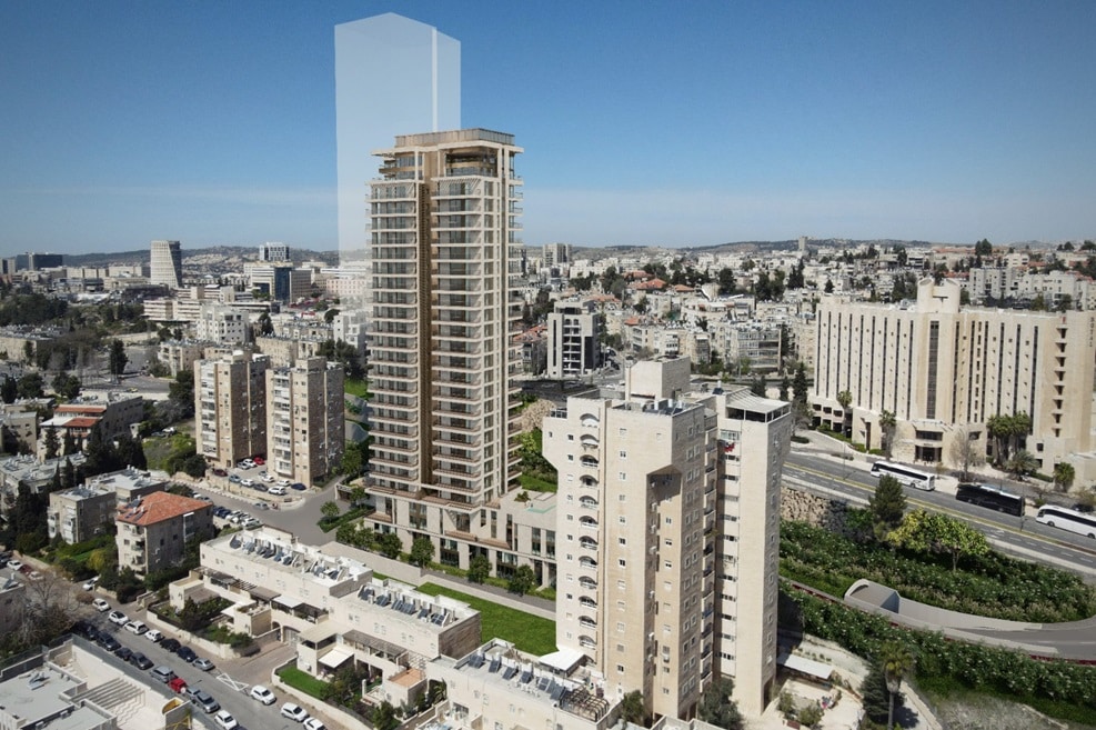 מתחם חזון ציון // הדמיה: קלפר אדריכלים