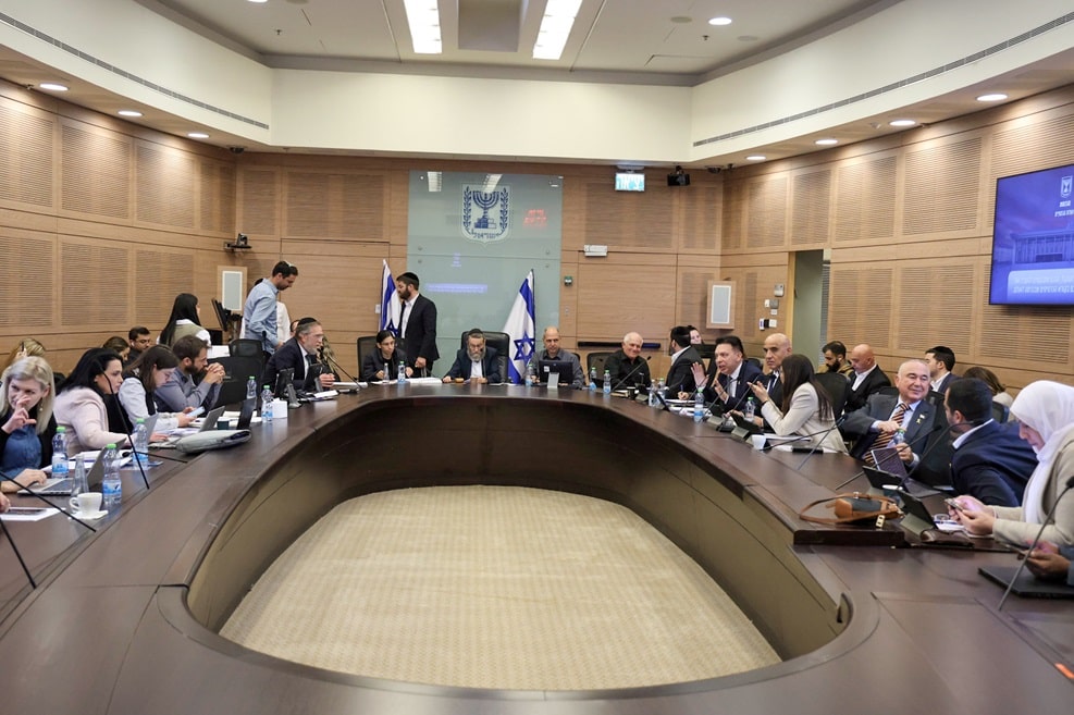 מתוך דיוני הארכת מס רכישה // צילום: דני שם טוב, דוברות הכנסת