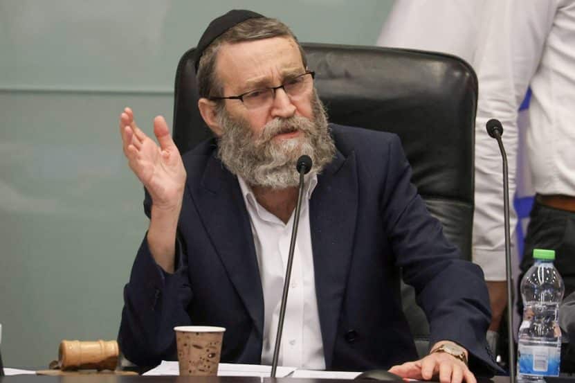 ח"כ משה גפני בדיוני הארכת מס רכישה // צילום: דני שם טוב, דוברות הכנסת