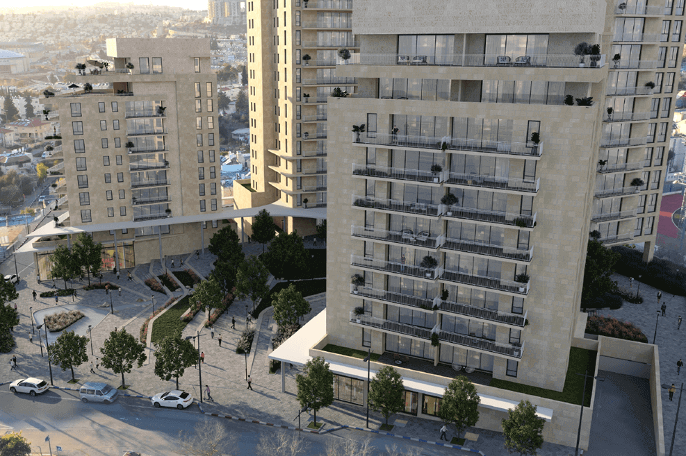 מתחם אלכסנדריון // הדמיה: גיא איגרא אדריכלים
