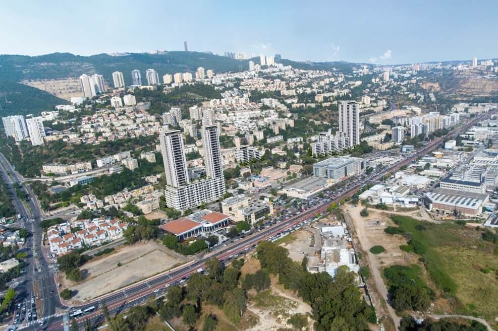 תוכנית ותמ"ל נשר // הדמיה: גורדון אדריכלים ובוני ערים בע"מ