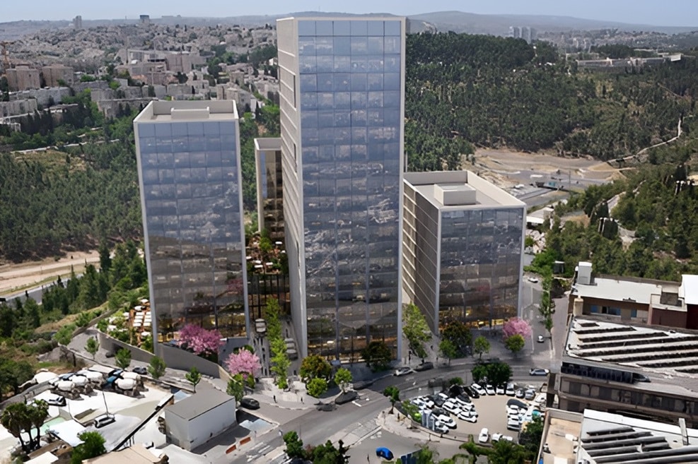 אזור התעשייה בגבעת שאול ירושלים // הדמיה: רוני כהן אדריכלים
