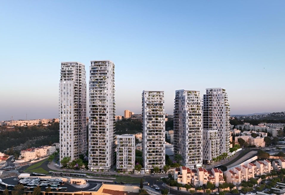 שכונת גילה ירושלים. // הדמייה: ארי כהן, אדריכלות ובינוי ערים