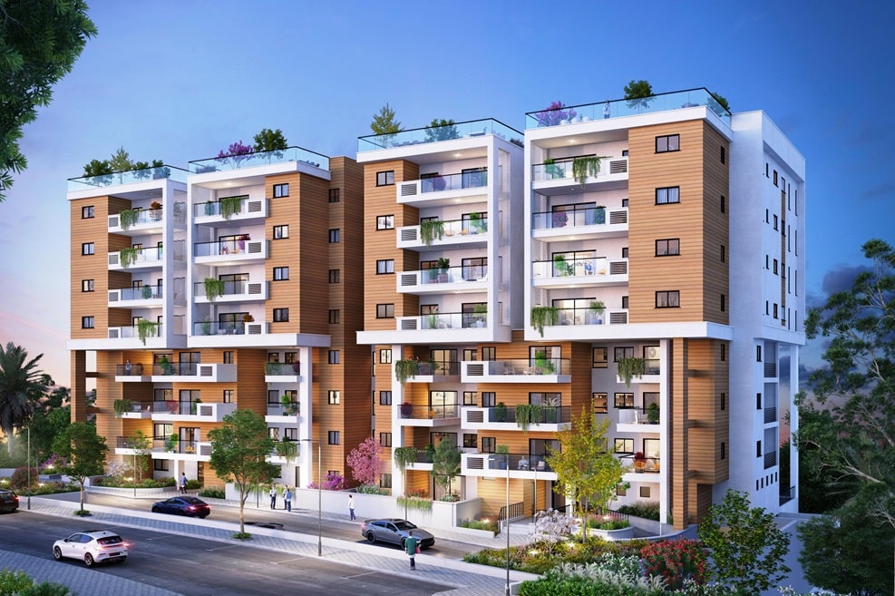 רחוב חביבה רייך בחיפה // הדמיה: באדיבות חברת שתית