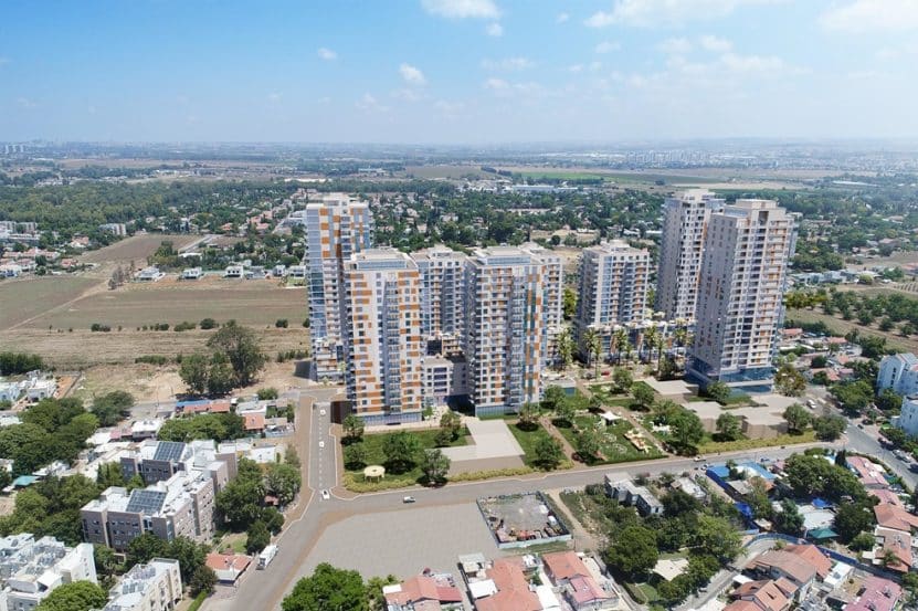 מתחם טבריה פתח תקווה // הדמיה: משרד צפור גרשון - צפור ברק אדריכלים.