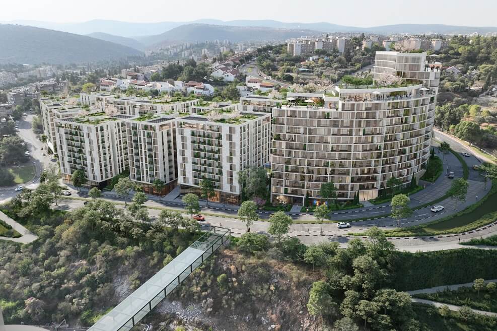 תוכנית של חברת צמח המרמן בשיתוף חברת מצודות בכרמיאל // הדמייה: Arceffect