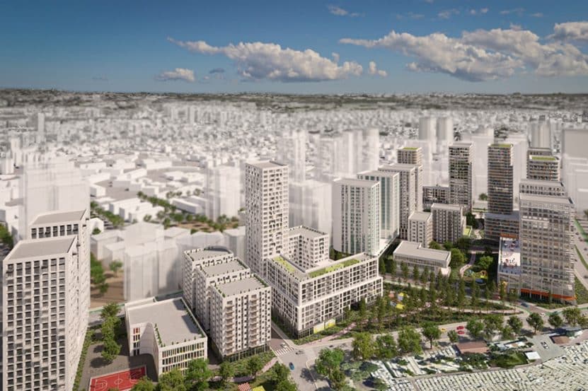 מתחם וייצמן רמלה // הדמיה: HQ ארכיטקטים בע"מ