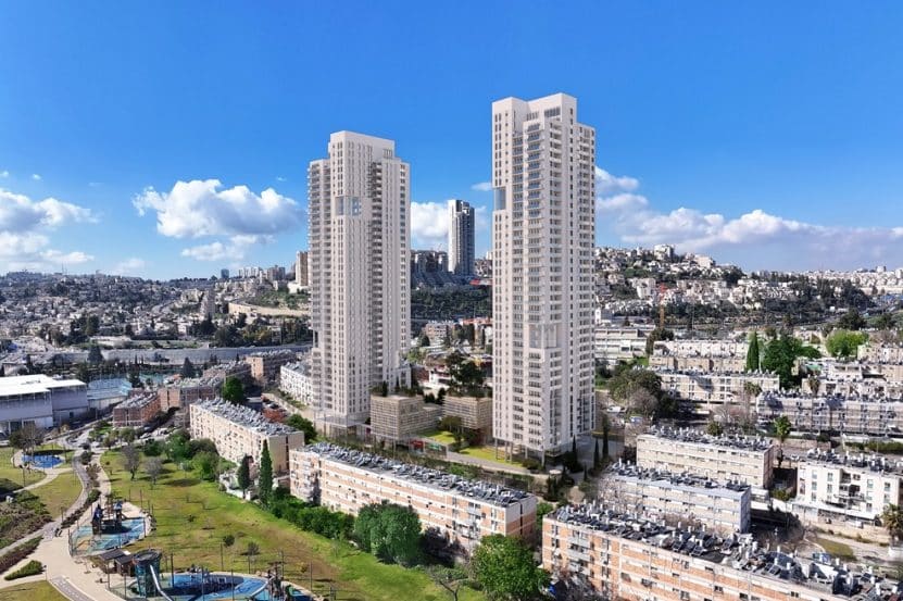 מתחם סן מרטין // הדמייה: משרד רוזנפלד ארנס אדריכלים