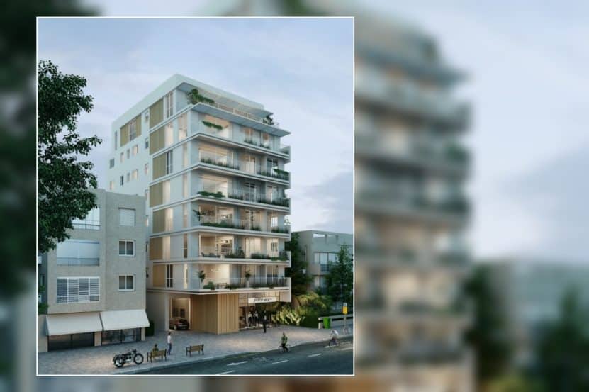 התחדשות עירונית ברחוב דיזינגוף תל אביב // הדמיה: OCO עודד כהן  | Depositphotos