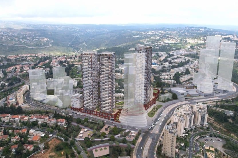 המתחם החדש //הדמיה: LSA אדריכלים