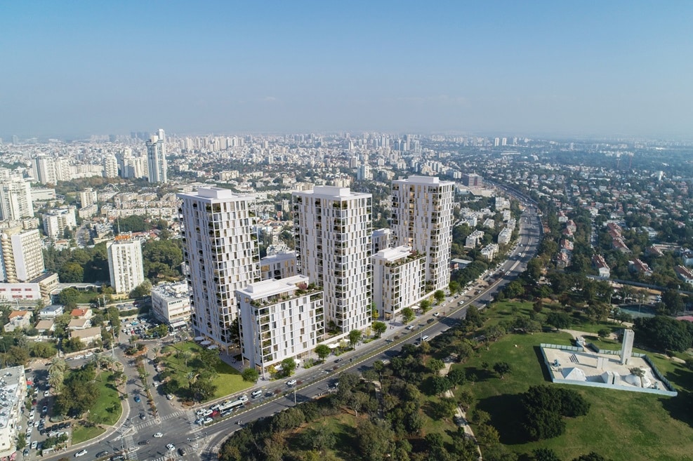 דוניץ-אלעד דרך השלום // הדמיה: אלכס לובימוב