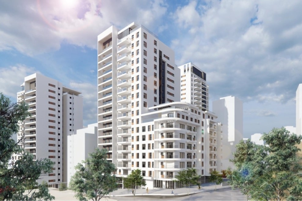 מתחם ביאליק בבית שמש // הדמיה: פרימוביץ בס אדריכלים