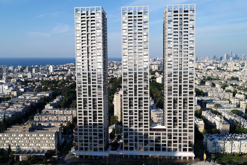 פרויקט רובע איילון של מצלאוי ונצבא ברחוב יוספטל בת ים // הדמיה: וויופוינט