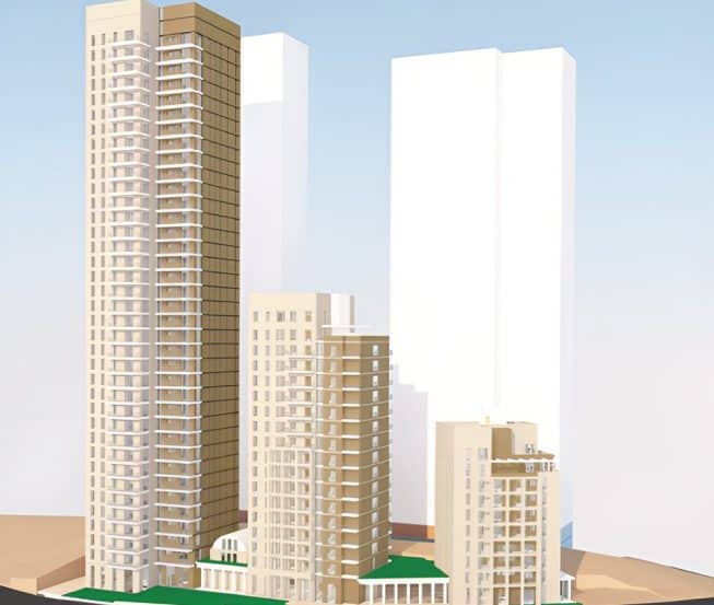 מתחם הנורית // הדמיה: בריידמן אגמון אדריכלים