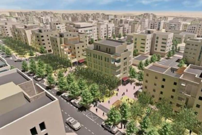 רובע הראשונים // הדמיה:  משרד אמיר מן עמי שנער אדריכלים ומתכנני ערים בע"מ