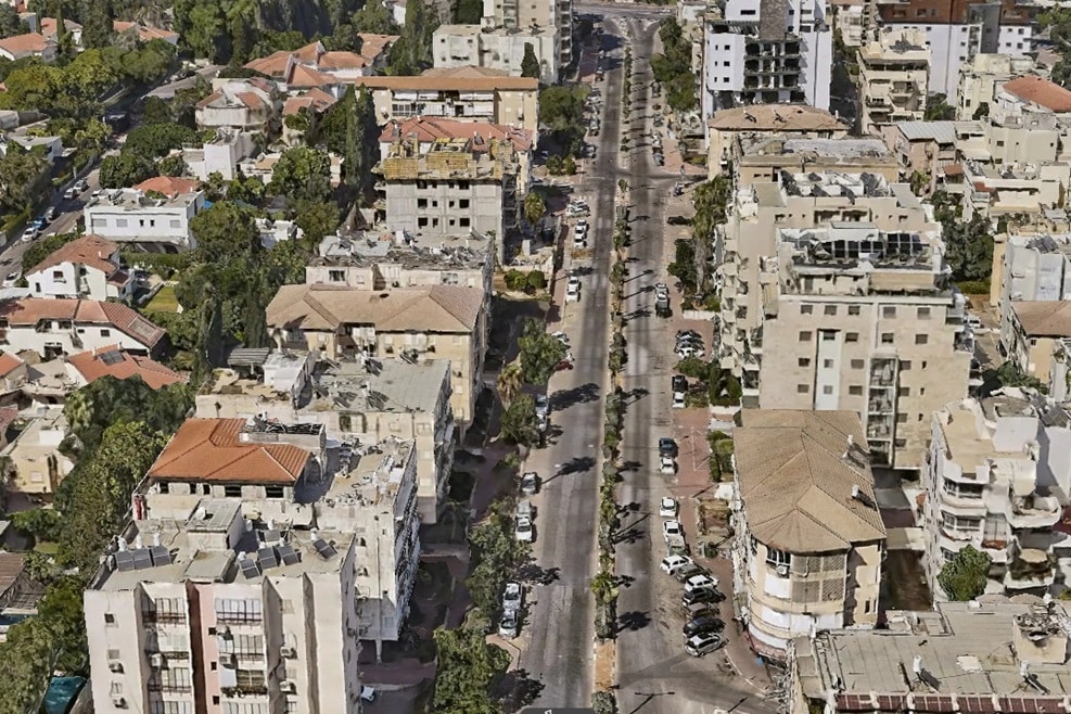 דרך יבנה רחובות // צילום: אלמוגים
