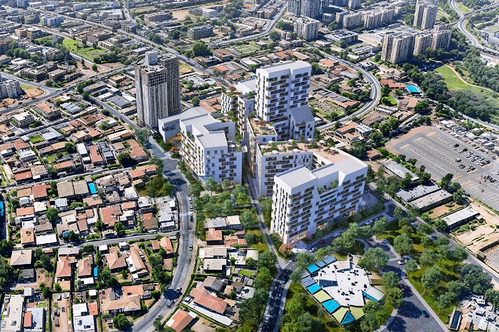 מתחם טאובל באר שבע // הדמיה: פיק אדריכלים