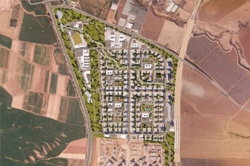 הרחבה צפונית קרית גת // הדמיה: עומר מסלר ארמון אדריכלים