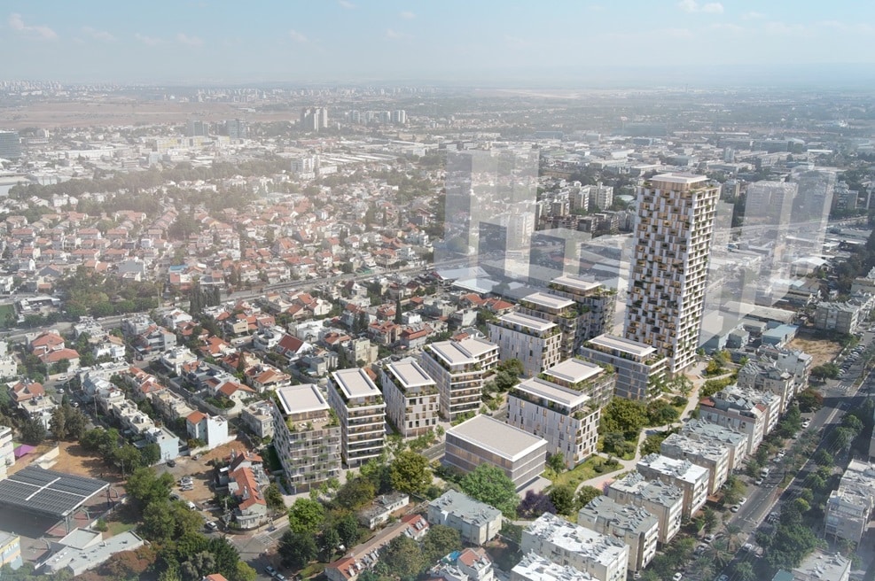 פרויקט ICR ברחוב רבי עקיבא בחולון // צילום: אלכס לובימוב