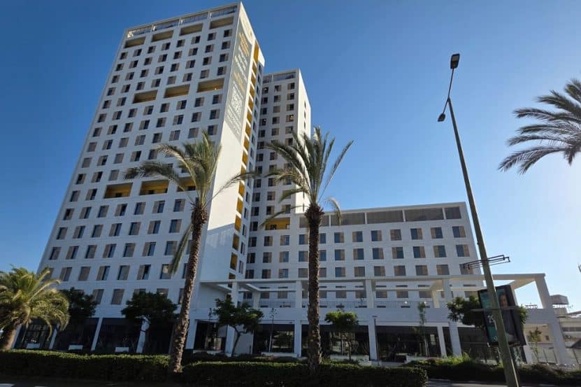 מעונות הסטודנטים ברחובות // צילום: דיאנה בן סמיין
