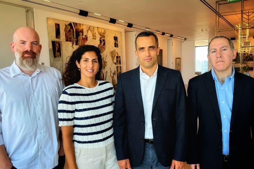 מימין לשמאל: ליאור סוסונקין מגדל, עדי גזית ברקת, ג'ואנה ויסמן מנורה, זיו פרנקל עמיתים // צילום: יחצ